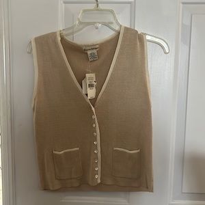 BANANA REPUBLIC Sleeveless Sweater - M